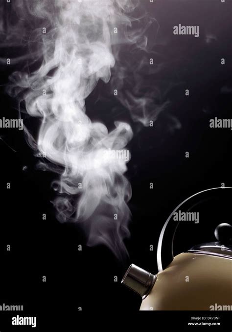 Boiling Kettle Stock Photo Alamy