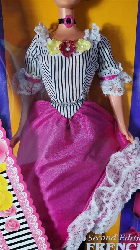 New 1996 Dolls Of The World Collection French Barbie Doll Mattel 16499 74299164996 Ebay