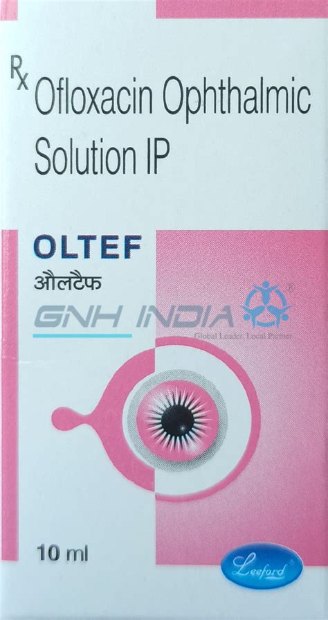 Buy Ofloxacin Ophthalmic Solution Ip Oltef W V X Ml By Leeford