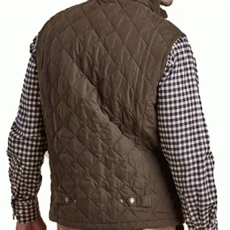 Yellowstone John Dutton Kevin Costner Quilted Vest