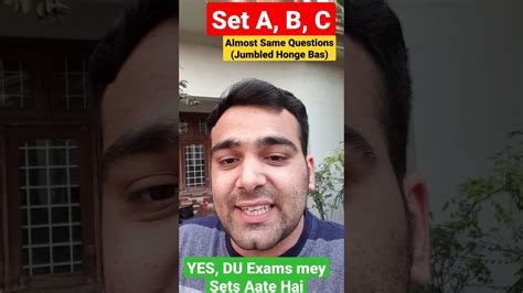 Sets Aayenge Obe Exams Delhi University🔥 Important Update For Du