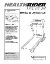 HealthRider 15.5 S Treadmill Manual