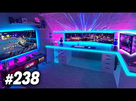 Gaming Setup Room Tour 2023 Ultimate Small Room Setup Set Up