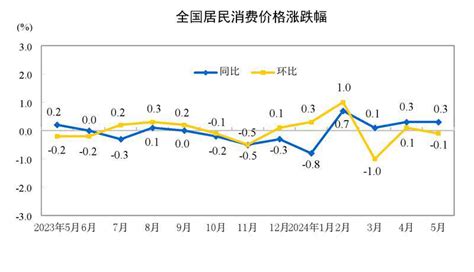 国家统计局：5月份居民消费价格同比上涨03 东方财富网