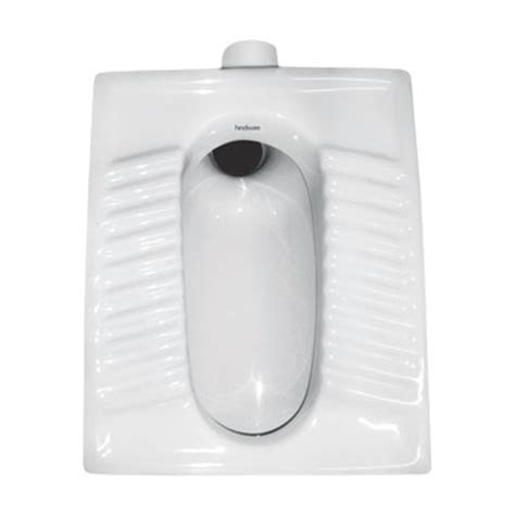 Hindware Orissa Pan Popular 51 X 41 Star White Squatting Pan Mykit