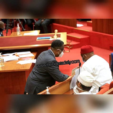 Check Out Exclusive Photos Of Orji Kalus Senate Resumption Politics