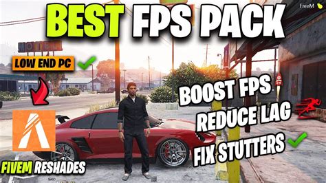 Fivem Fps Boost Pack Lag Fix Fps Drop Fix Install Reshade Fivem Config Low End Pc Youtube