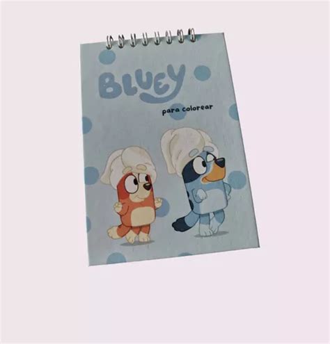 Libro Para Colorear Bluey Cuotas Sin Inter S