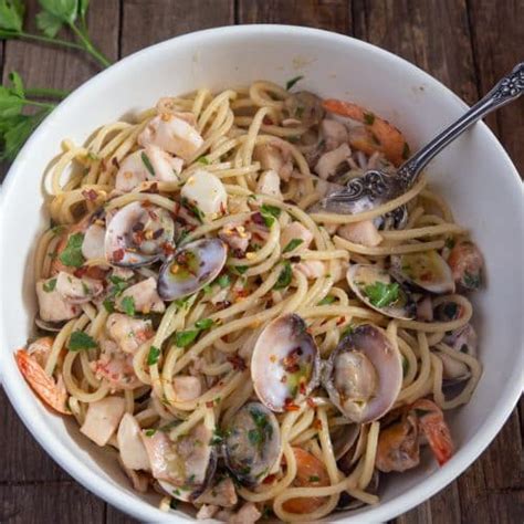 Classic Seafood Pasta Recipe An Italian In My Kitchen