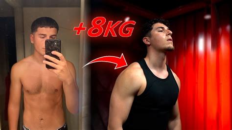 TRANSFORMATION PHYSIQUE 8Kg En 6 MOIS YouTube