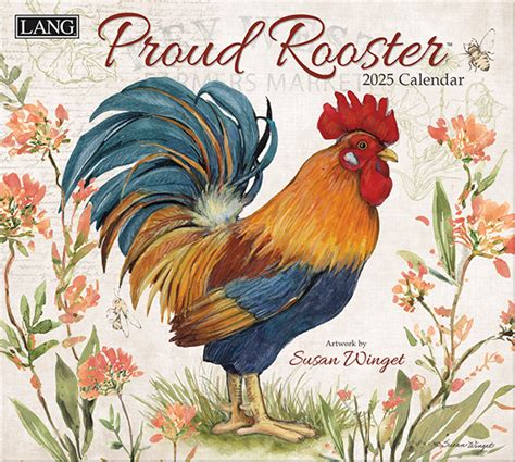 Proud Rooster Kalender Kopen Art Work Van Susan Winget