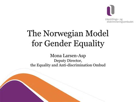 Ppt The Norwegian Model For Gender Equality Powerpoint Presentation Free Download Id 6522171