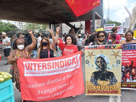 De Novembro A Luta Antirracista E Anticapitalista Intersindical