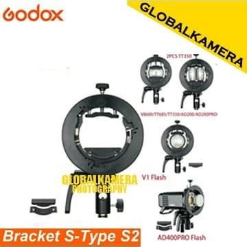 Jual Godox S2 Type Bracket Bowens Mount For Speedlite Jakarta Barat