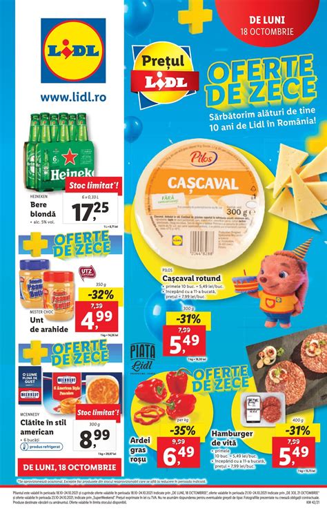 Lidl Oferte De Luni Octombrie Promotii Lidl Reduceri Online