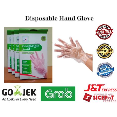 Jual Hand Gloves Plastik Hdpe Tebal Sarung Tangan Plastik Disposable