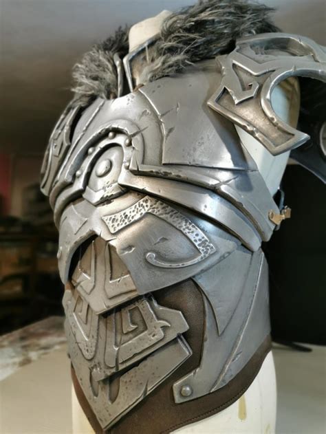 We Made A Resin Replica Of The Nordic Carved Armor Rhywolfsden