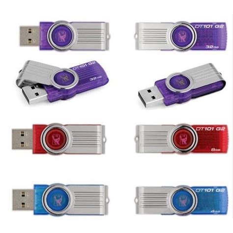 แฟลชไดร์ฟ Usb（2gb 4gb 8gb 16gb 32gb 64gb 128gb 256gb ）kingston Portable Metal Dt101 G2 Usb 203