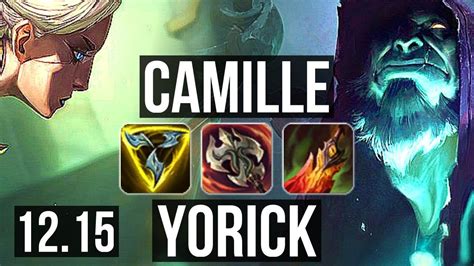 Camille Vs Yorick Top M Mastery Games Euw Master