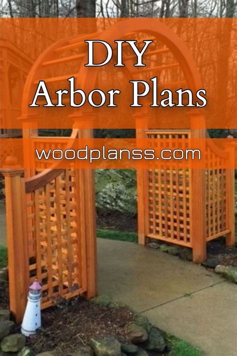 Diy Arbor Plans For Woodworking Enthusiasts