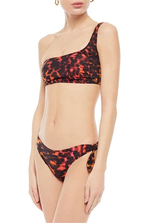 Stella Mccartney Printed Low Rise Bikini Briefs The Outnet