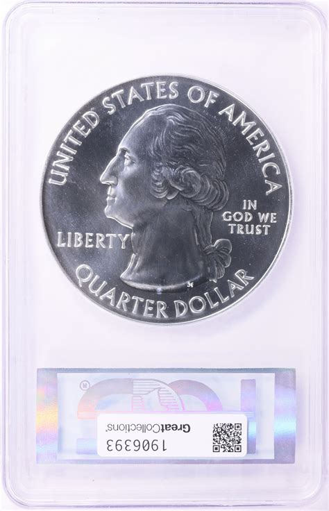 2010 America The Beautiful 5 Oz Silver Quarter Hot Springs NP First Strike PCGS MS 69 DMPL