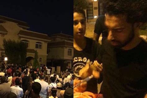 Mo Salah Forced to leave his house after fans are waiting outside - ELMENS