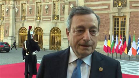 Le Parole Di Draghi Al Vertice Di Versailles Bazzing