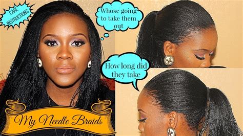 ALL HAIR MAKEOVER: (video) Needle braids anyone?