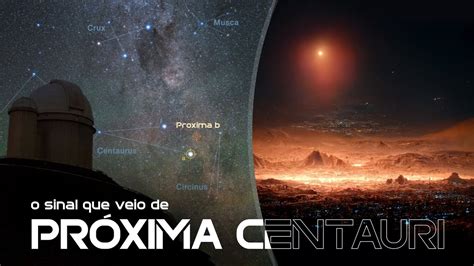 Proxima Centauri B O INTRIGANTE SINAL Que Chegou Do Sistema Estelar