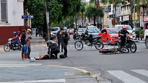 Un Joven Motociclista Fue Hospitalizado Luego De Un Violento Choque En