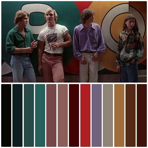 Movie Color Palette Colour Palettes Mood Board Interior Cinema