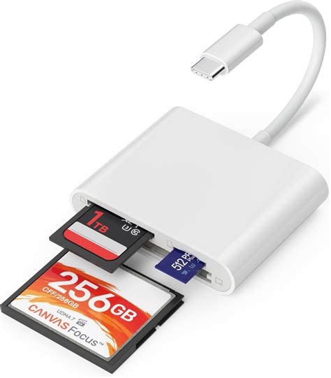 USB C Card Reader USB C To SD Card Reader - USB 3.0 Speed For Micro SD