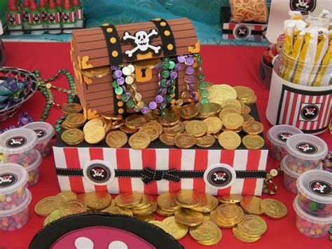 Mesa De Dulces De Piratas Una Muy Buena Idea Para Tus Fiestas De Verano Pirate Birthday Party