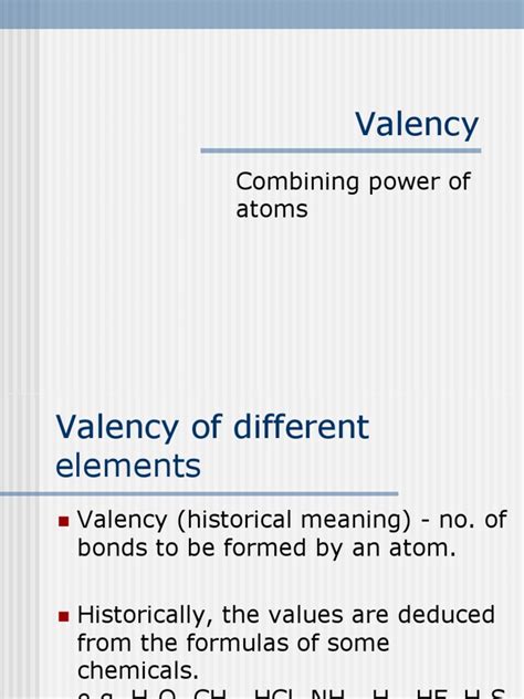 Valency | Valence (Chemistry) | Aluminium