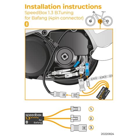 Tuningmodul E Bike SPEEDBOX 1 3 B TUNING 4 Pin Connector für 4 Pin