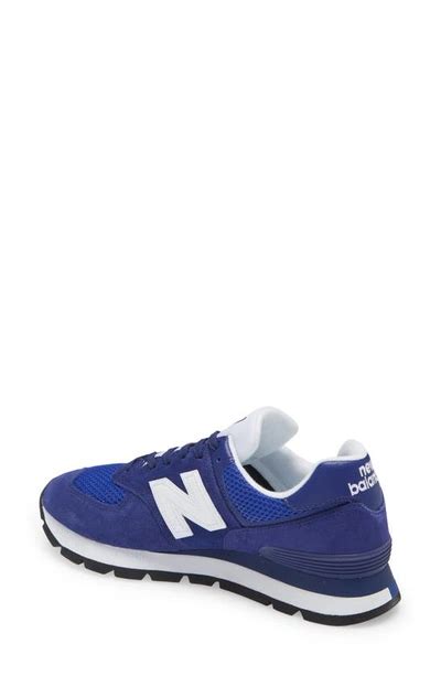 New Balance 574 Rugged Sneaker In Infinity Blue White Modesens