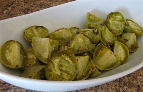 Roasted Green Tomatoes