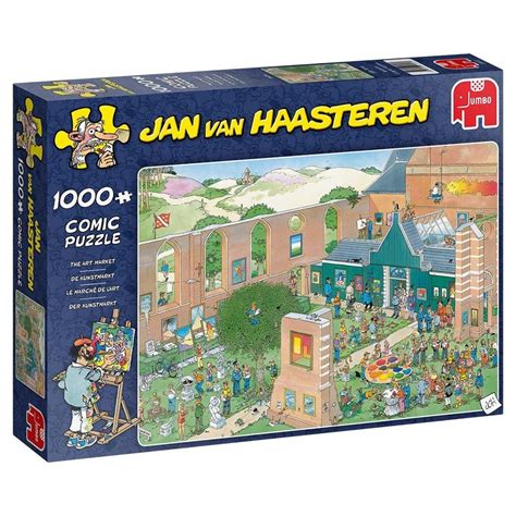 Jumbo Puzzel Jan Van Haasteren De Kunstmarkt Stukjes Allaz