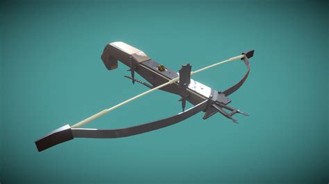 Crossbow 3d Model By Michelortiz [1e7615c] Sketchfab