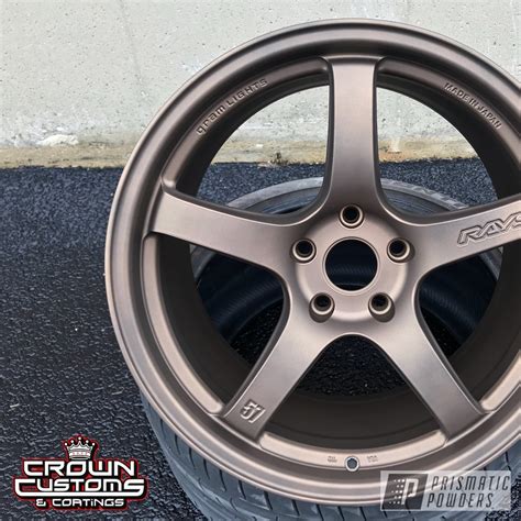 Rays Wheels Powder Coated In Bronze Chrome And Casper Clear | Prismatic ...