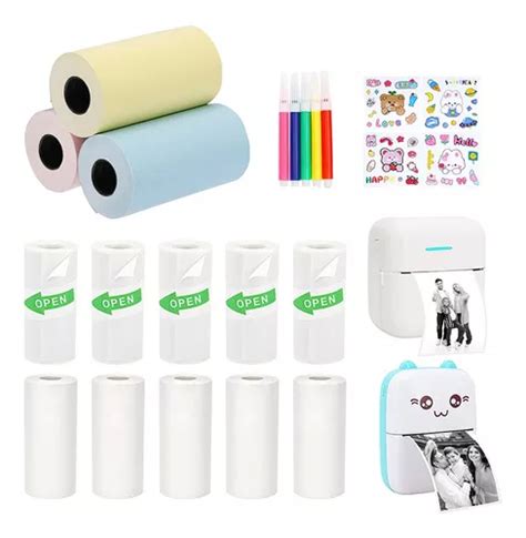 Rollos Mini Impresora Papel T Rmico Mm Con Pegatina Env O Gratis