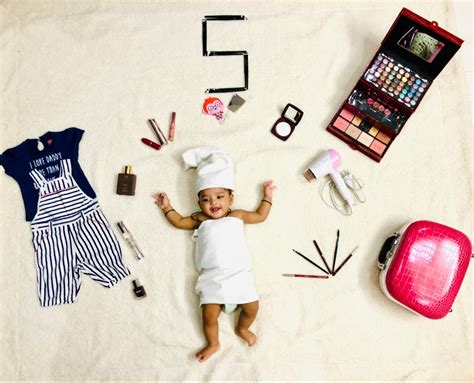 Yeah... its must for a girl baby# Makeup# My Little Munchkin ...