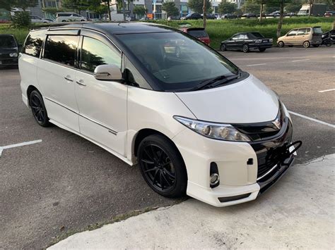 Toyota Estima Acr Body Kit Side Skirt And Rear Lip Forsale Car