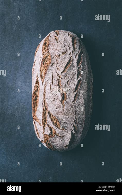 fresh rustic bread stock photo alamy