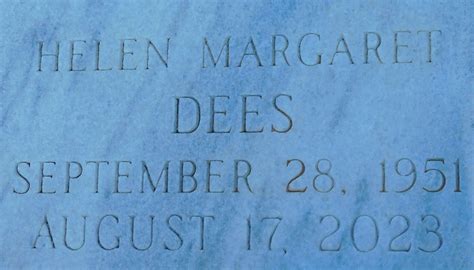 Helen Margaret Dees Find A Grave Memorial