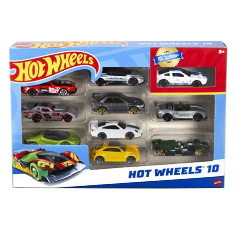 Hot Wheels Set De 10 Autos Updown Juegos