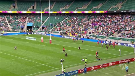 Cup Semi Final Highlights Fiji Vs New Zealand HSBC London Sevens