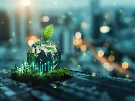 Sustainable Urban Growth Concept Stock Image - Image of ecology ...