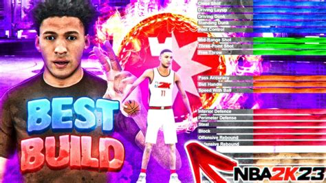 Best Game Breaking Guard Build In Nba 2k23 New Best Playmaking Shotcreator Build 2k23 Youtube